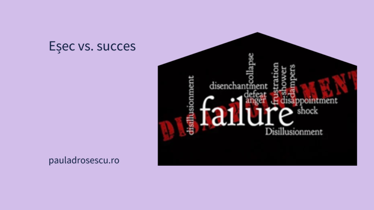 Eșec vs. succes